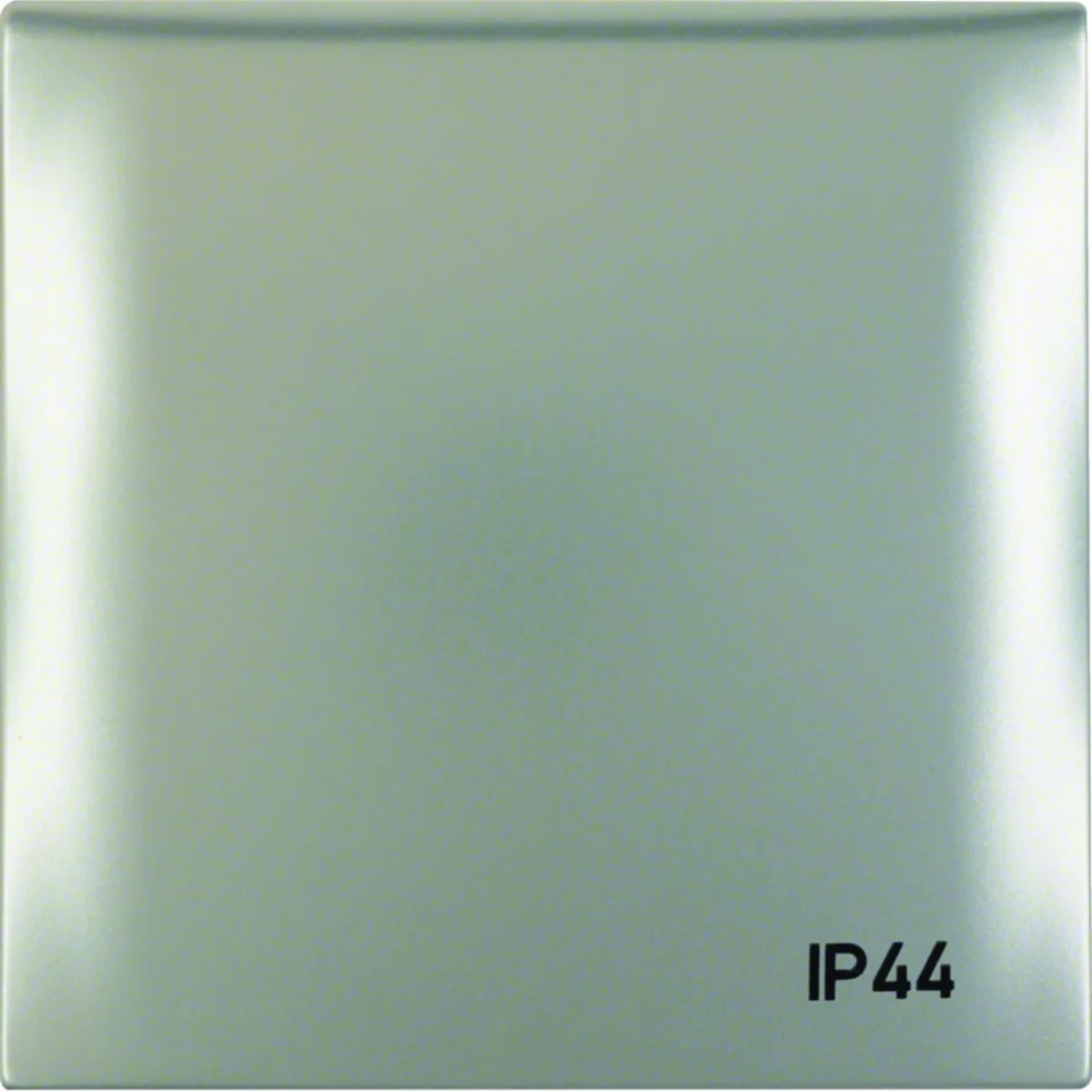 Ramka z pokrywą z nadrukiem "IP44", chrom, mat, lakierowany, Integro Flow 918282568 - obrazek 1