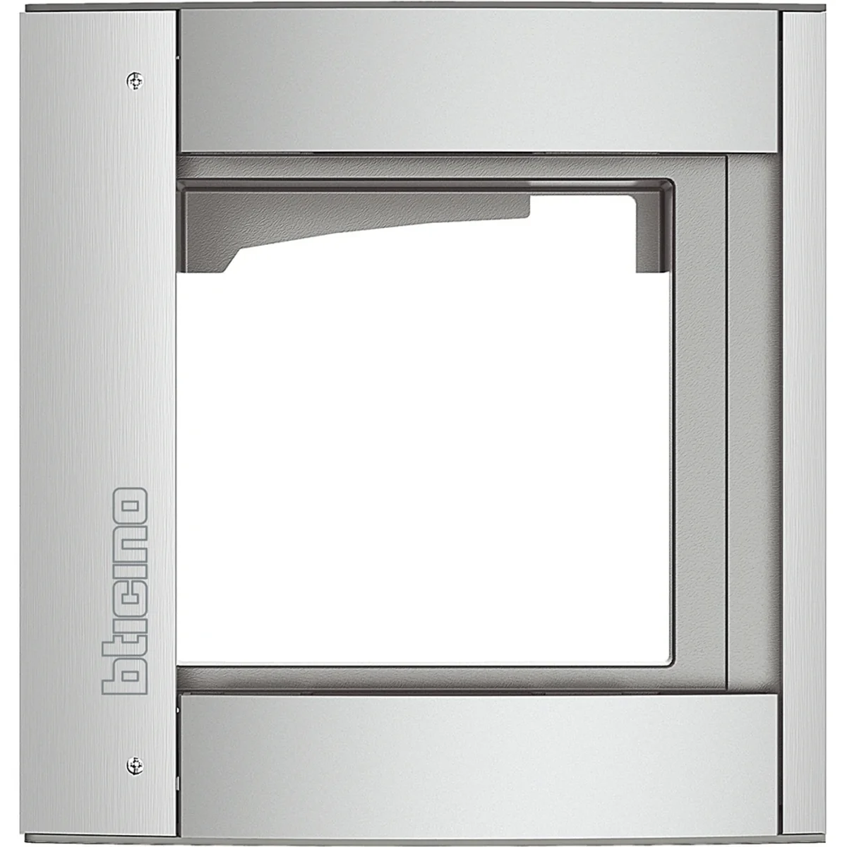 RAMKA Z UCHWYTEM DO PANELI SFERA - 1 MODUŁ - ALUMINIUM 350211 - obrazek 1
