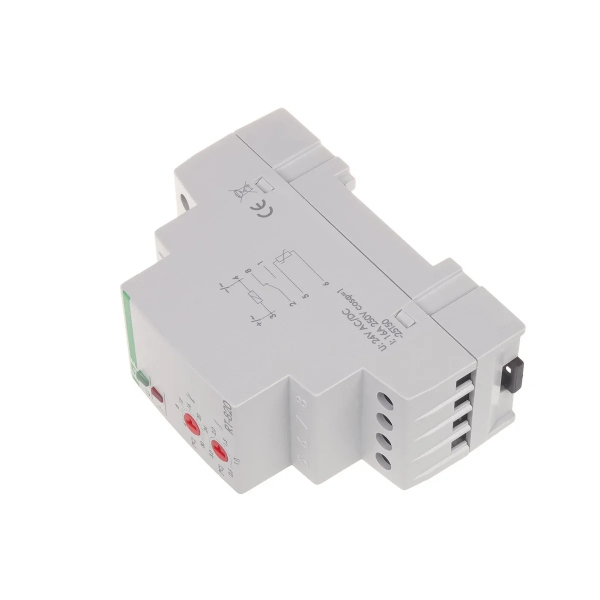 Regulator temperatury bez sondy montaz na szynie DIN styk: 1NO/NC 230V AC - zakres temperatur 4÷30°C RT-820B - obrazek 1