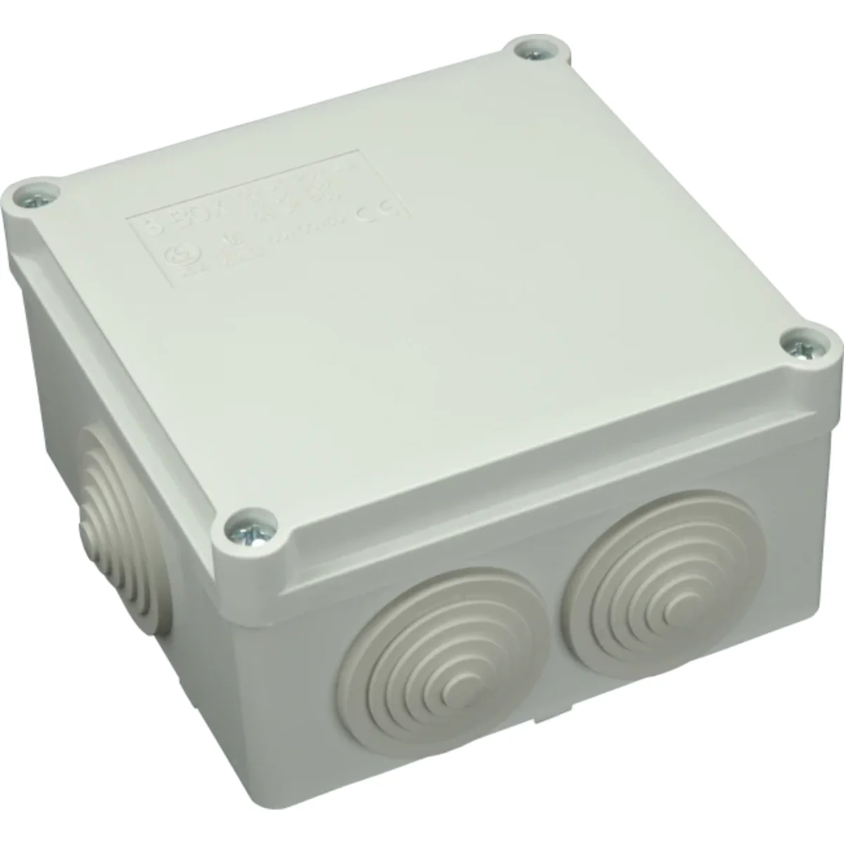 S-BOX Puszka instalacyjna 100x50x100mm 6 dławików PG21 IP55 S-BOX 106 SK - obrazek 1