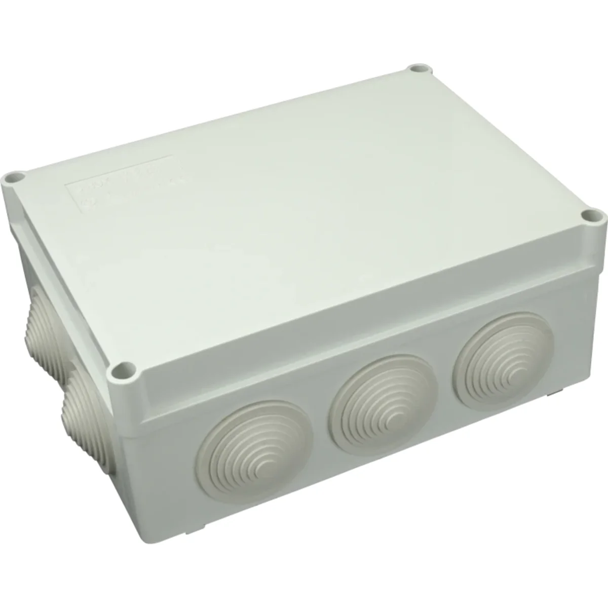 S-BOX Puszka instalacyjna 190x70x140 10 dławików PG29 IP55 S-BOX 406 SK - obrazek 1