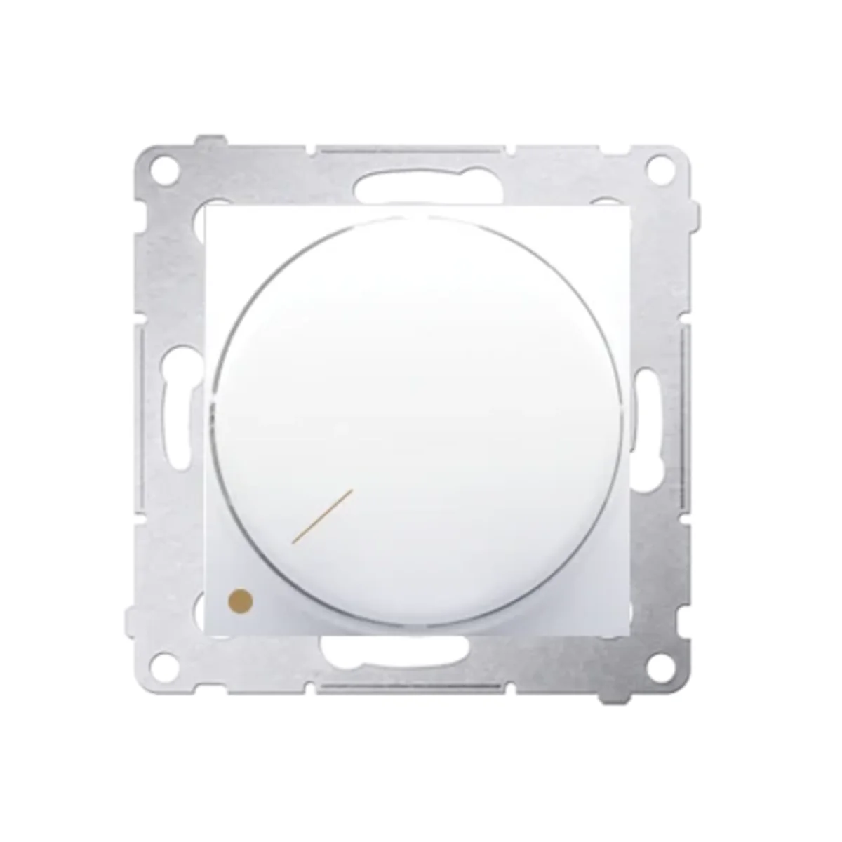 Ściemniacz obrotowy dwubiegunowy do LED ściemnialnych 230V (moduł) 5-215W, biały Wymagana instalacja 4-przewodowa DS9L2.01/11 - obrazek 1