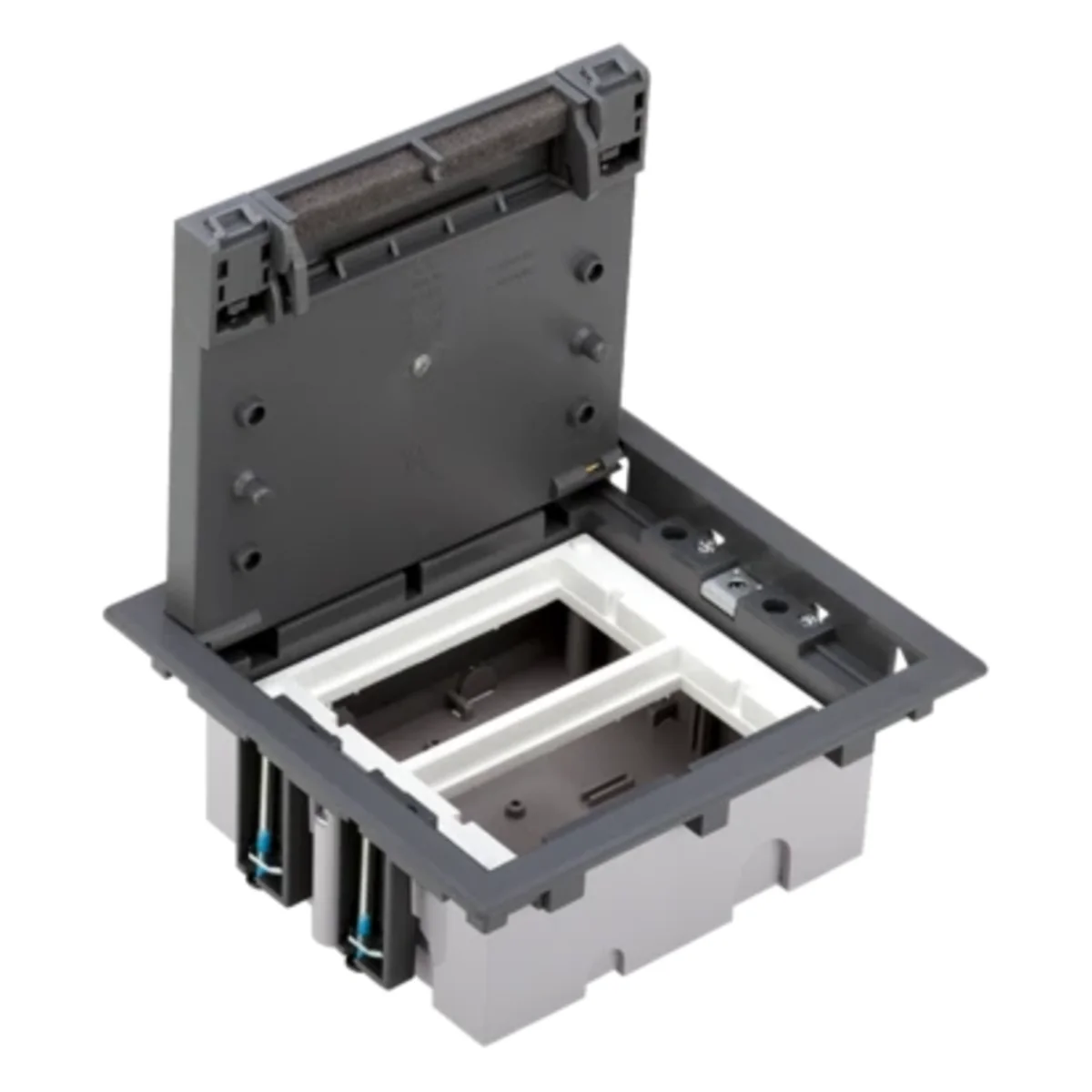 SF Puszka podłogowa S500 2-modułowa 4xK45 70mm szara 52050002-035 - obrazek 1