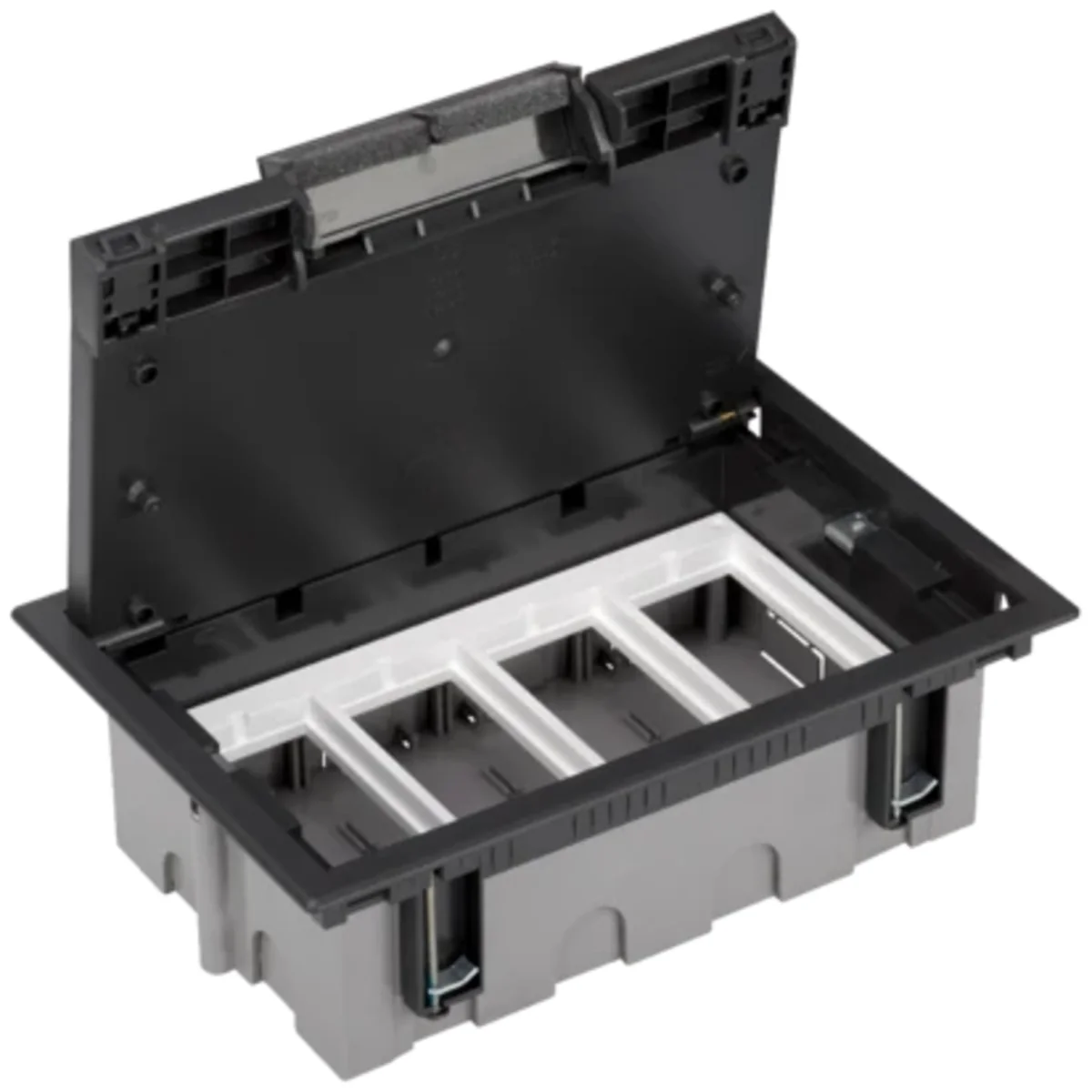 SF Puszka podłogowa S500 4-modułowa 8xK45 93mm szary grafit 52050104-038 - obrazek 1
