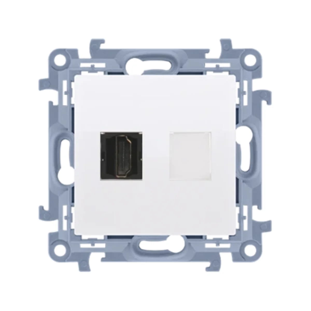 Simon 10 WC-GHDMIxx-01-11xx Gniazdo HDMI ver.1.4 (moduł); biały CGHDMI.01/11