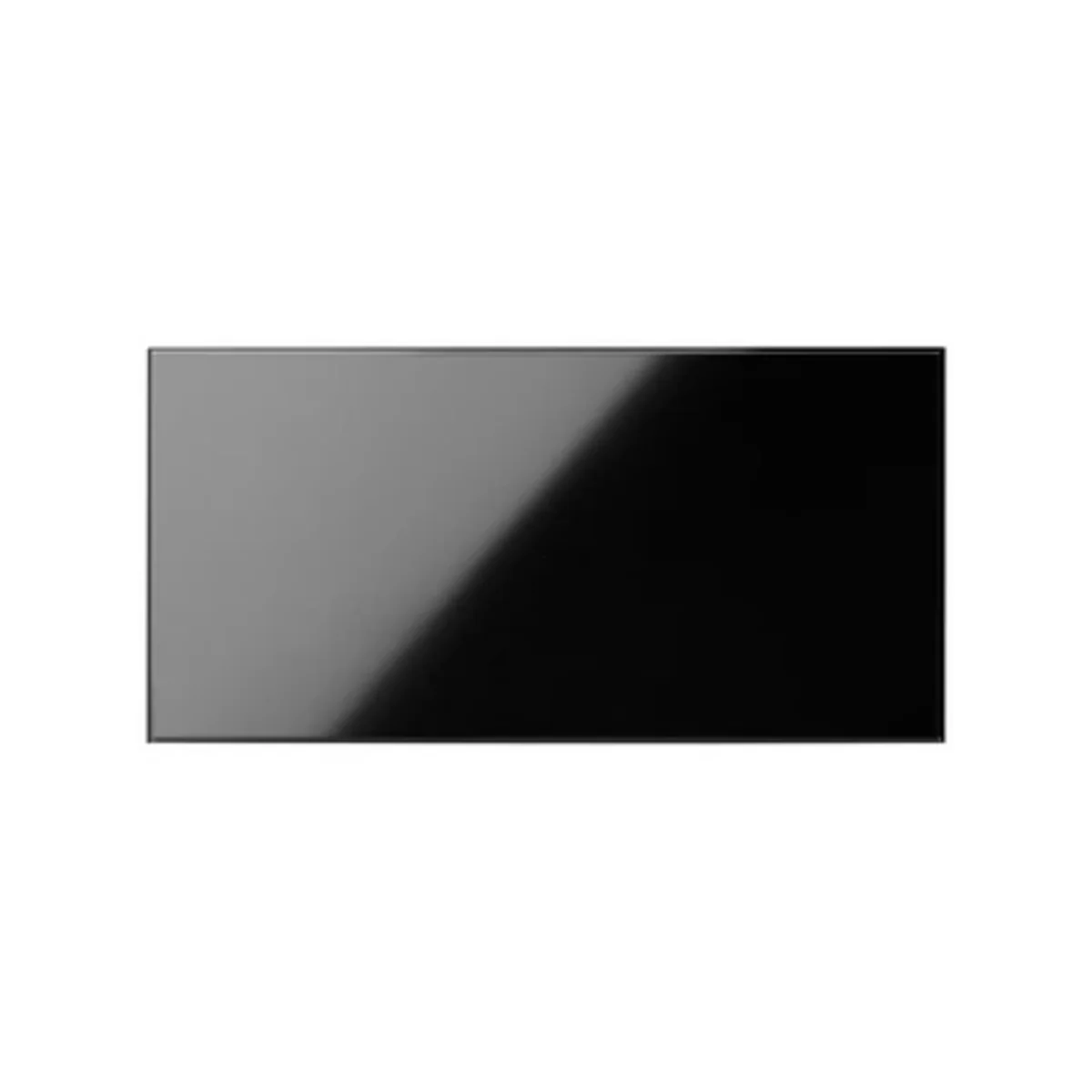Simon 100 W100-10000800x-138 Zaślepka 1/2; czarny 10000800-138 - obrazek 1
