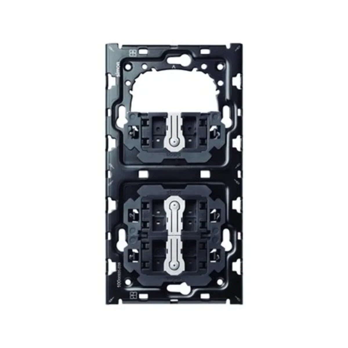 Simon 100 W100-10010214x-039 Zestaw 2-krotny: 3 łączniki schodowe Do wyczerpania stanów magazynowych 10010214-039 - obrazek 1