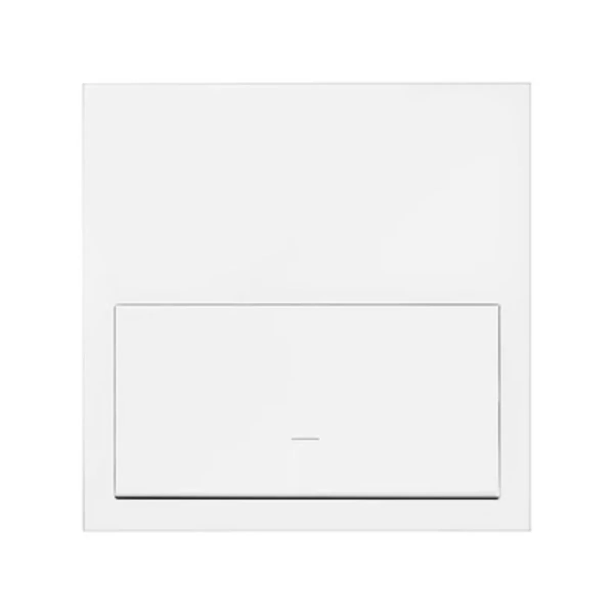 Simon 100 W100-10020101x-230 Panel 1-krotny: 1 klawisz; biały mat Do wyczerpania stanów magazynowych 10020101-230 - obrazek 1