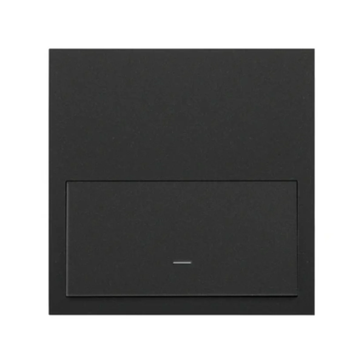 Simon 100 W100-10020101x-238 Panel 1-krotny: 1 klawisz; czarny mat Do wyczerpania stanów magazynowych 10020101-238 - obrazek 1