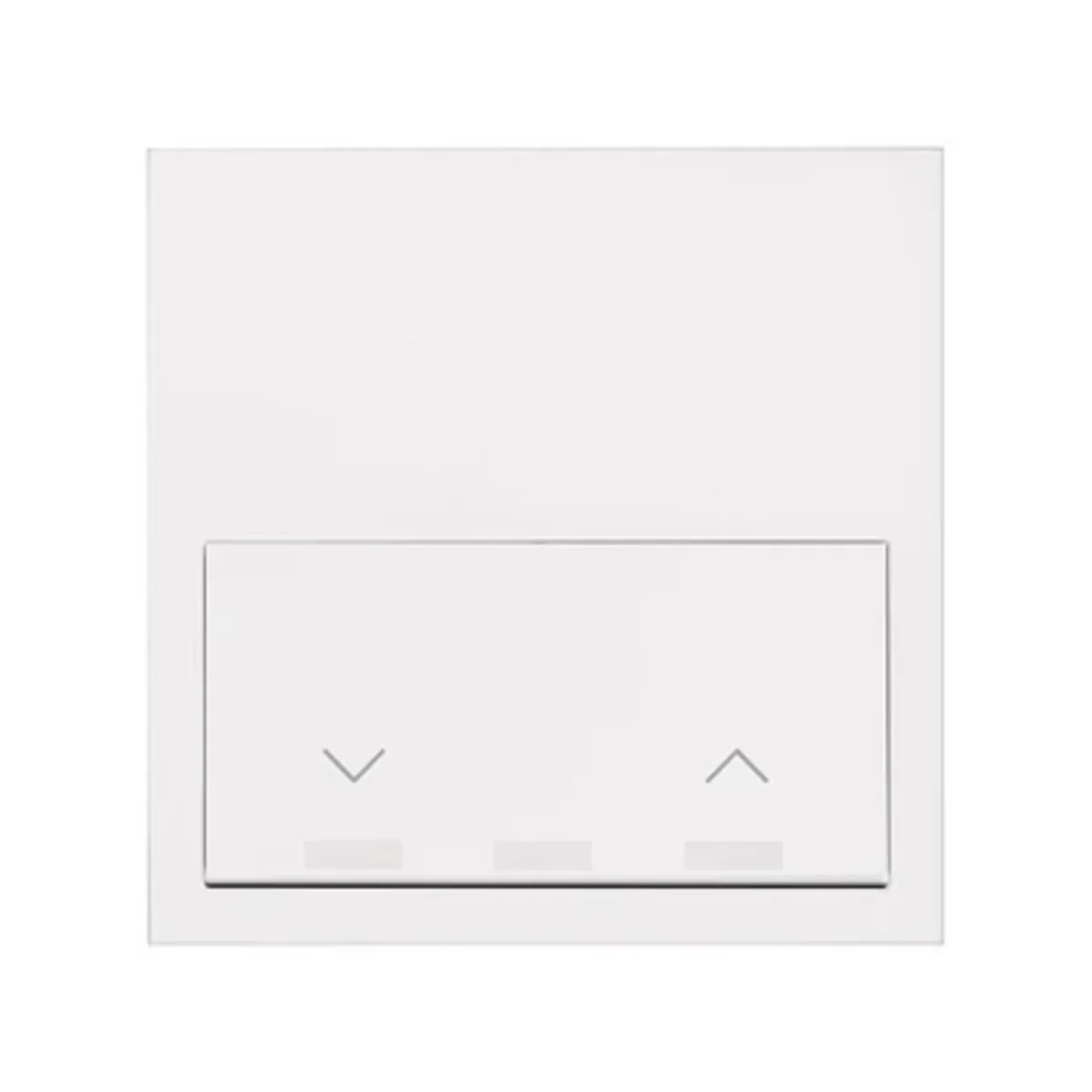 Simon 100 W100-10020115x-230 Panel 1-krotny: 1 klawisz roletowy; biały mat Do wyczerpania stanów magazynowych 10020115-230 - obrazek 1