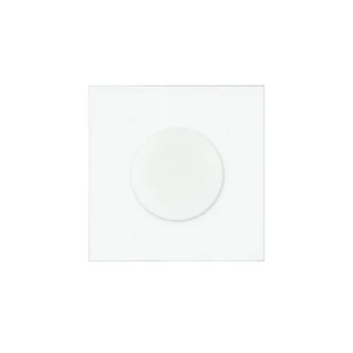 Simon 100 W100-10020190x-230 Panel 1-krotny IP44: 1 gniazdo zasilające; biały mat 10020190-230 - obrazek 1