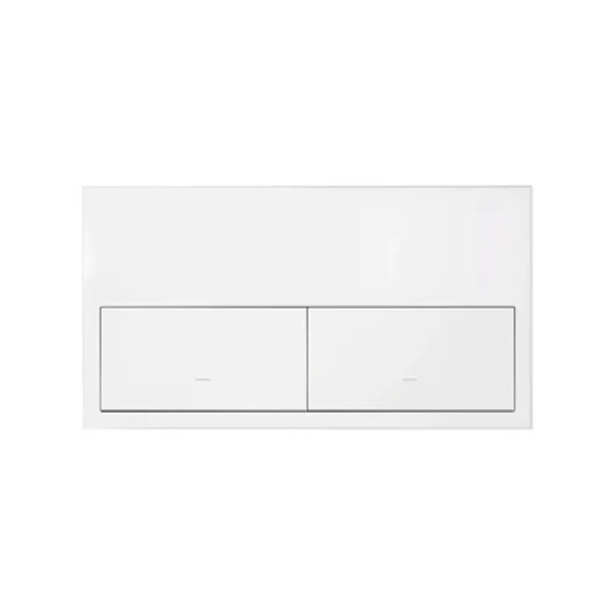 Simon 100 W100-10020201x-230 Panel 2-krotny: 2 klawisze; biały mat Do wyczerpania stanów magazynowych 10020201-230 - obrazek 1