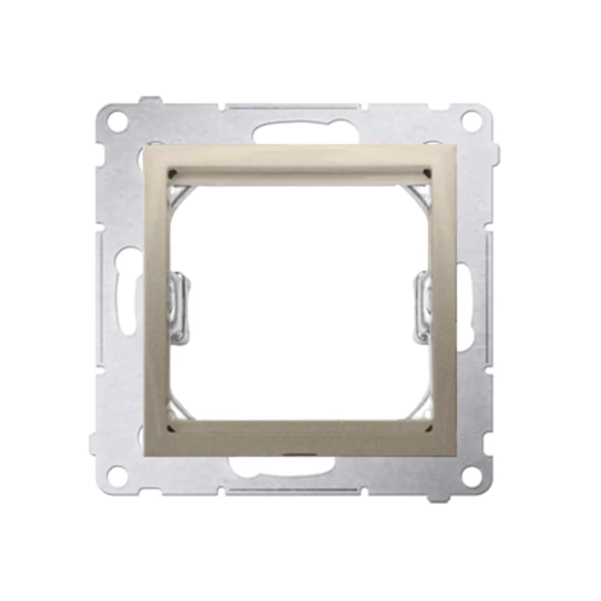 SIMON 54 Adapter na osprzęt standardu 45×45mm złoty mat metalizowany DA45.01/44
