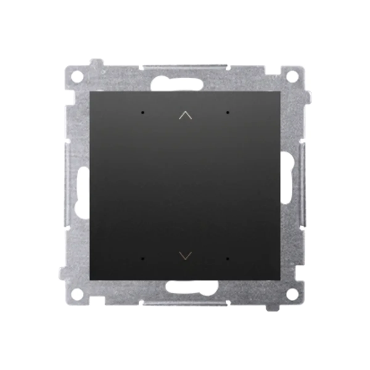Simon 54 GO WMDC-013NxP-049 Sterownik do rolety, żaluzji, markiz, firan, sterowany smartfonem [Wi-Fi] - SHUTTER; 2x5 A, 230 V, (moduł); czarny mat DEZ1W.01/49 - obrazek 1