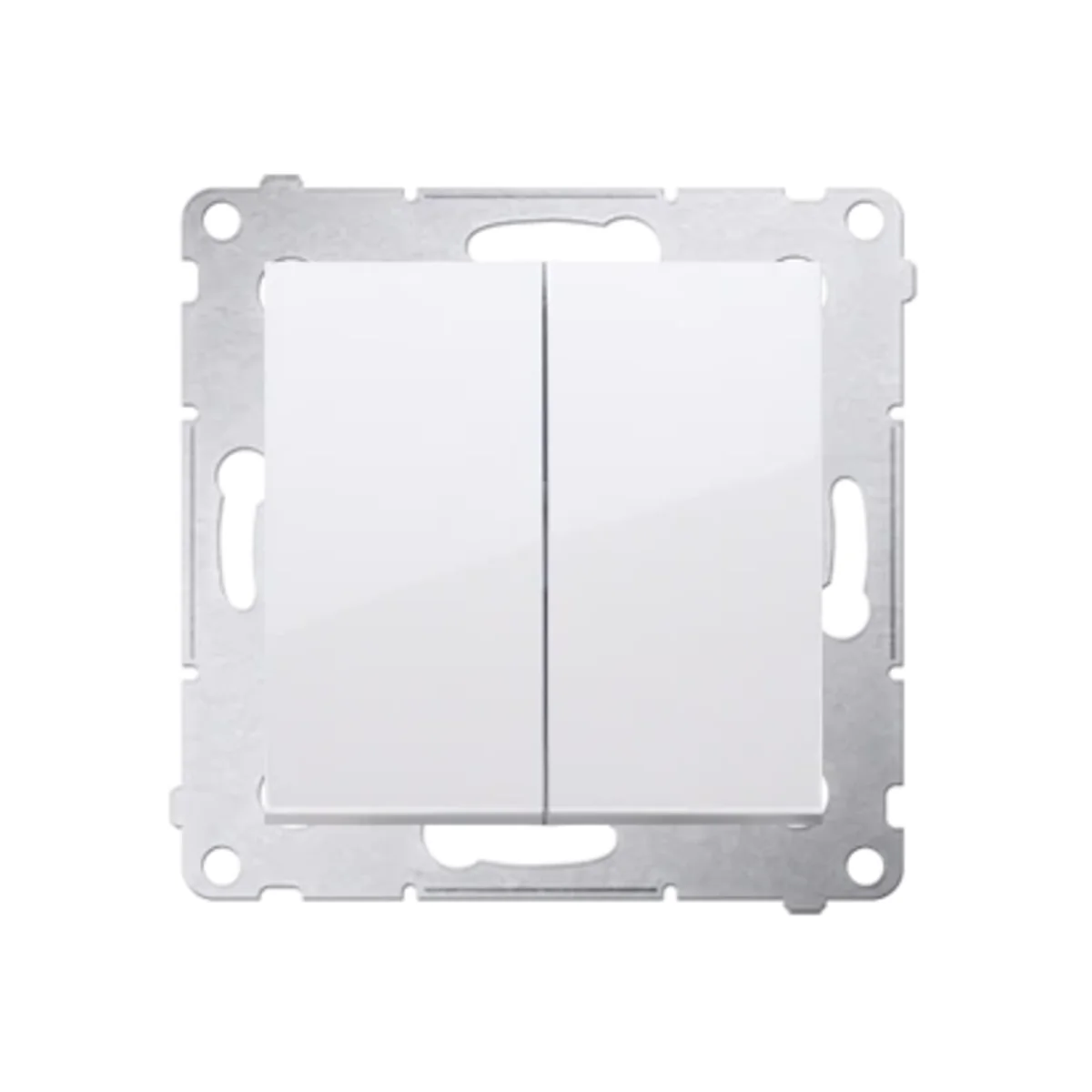 SIMON 54 Łącznik świecznikowy do wersji IP44 (moduł) 10AX 250V szybkozłącza biały DW5B.01/11 - obrazek 1