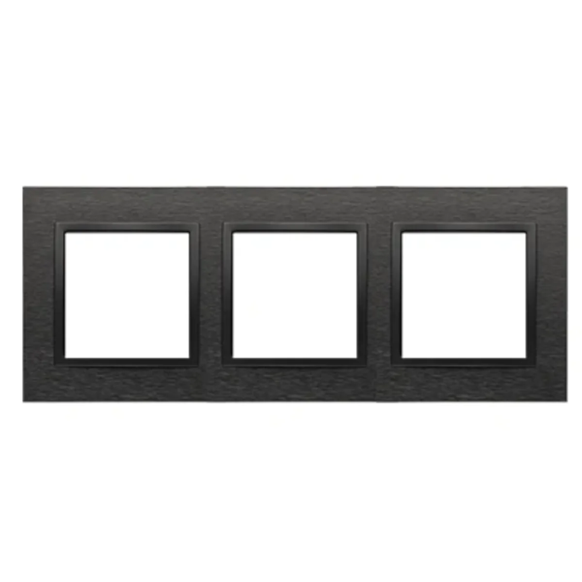 Simon 54 Nature WMDZ-0130xS-083 Ramka 3-krotna Nature-Metal, INOX DARK, IP20/IP44* (*IP44-należy zastosować zestaw uszczelek DUN3) DRN3/83 - obrazek 1